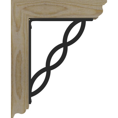 Loera 4" Single Brace Ironcrest Bracket