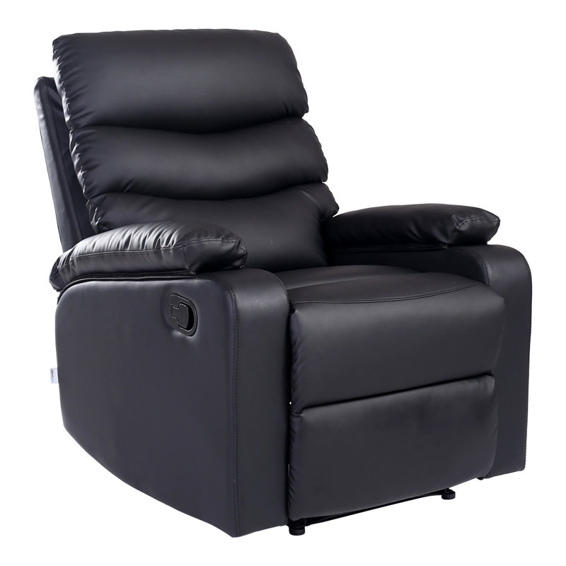 75cm Wide Standard Recliner, Black