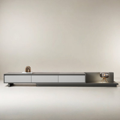 Meuble télé extensible avec trois tiroirs