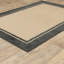 Tapis d'intérieur et d'extérieur gris charbon Laub Sand-1587226670