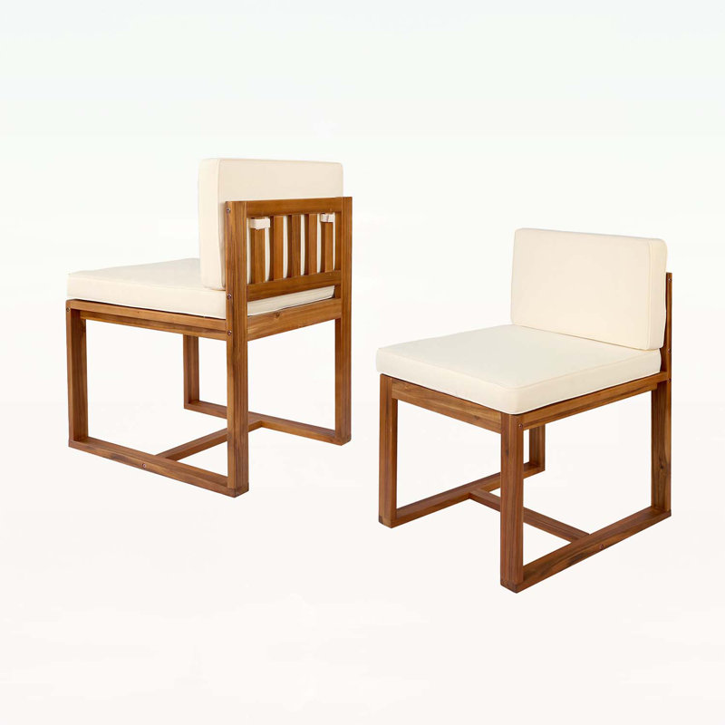 Ensemble de chaises de patio exquis et durables pour des moments d'extérieur inoubliables