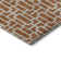 Premium Machine Washable Prisco Terracotta Rug