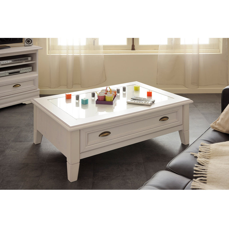 Table basse avec rangement elise
