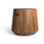 Turn Upholstered Accent Stool-12837189