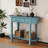 Elegant Retro Console Table with Curved Design-1477607029