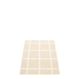 Ada Geometric Area Rug in Cream/White