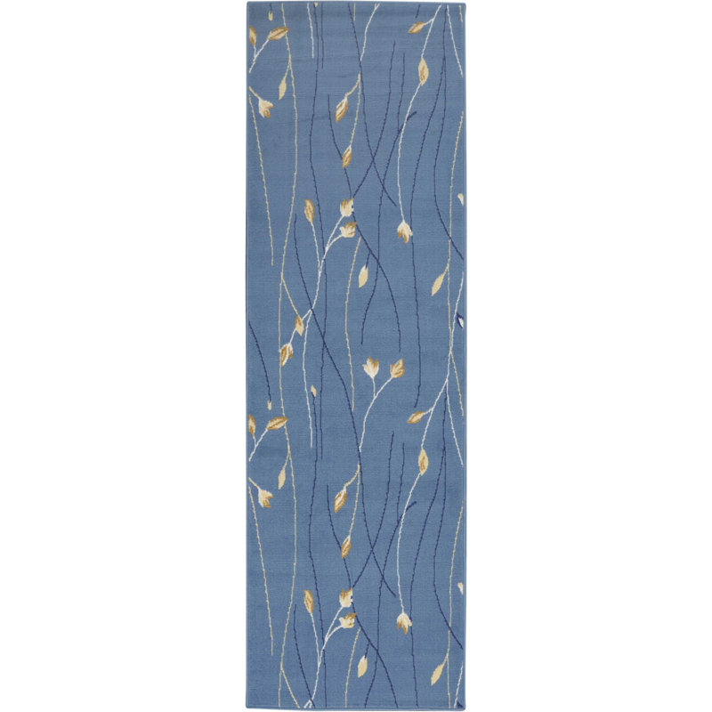 Aratrika Floral Indoor Rug, Runner 2'3" x 7'6"