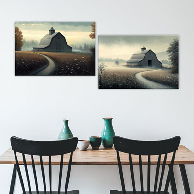 2 Piece Wrapped Canvas Print
