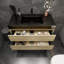 Ensemble de meuble-lavabo simple mural 42 po Golitz-1858052753