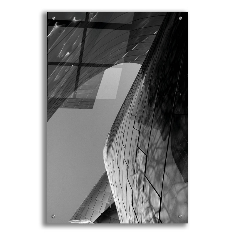 Art mural en verre acrylique 24 po x 36 po «Ode To Gehry 7» par DAG, Inc Epic Art, H 36 po x l 24 po