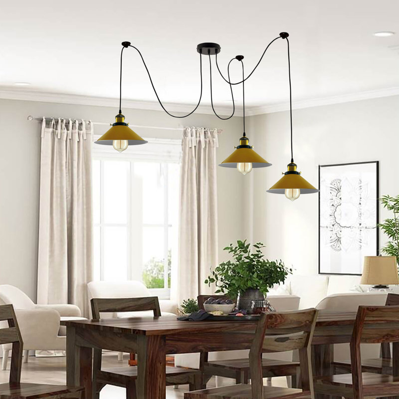 Romo 3 - Light Cluster Pendant, Yellow