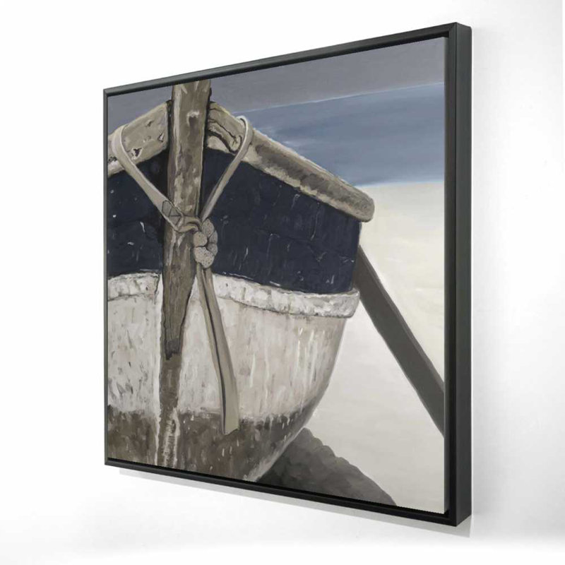 Toile marine bleu marine Bateau | Art mural Home Decor
