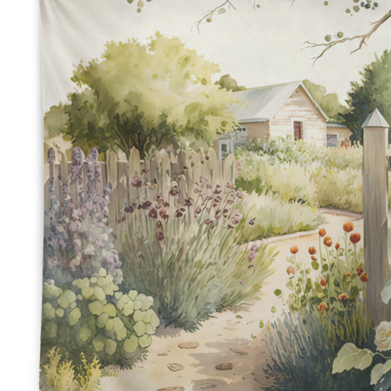 Tapisserie en polyester Farm Fresh Garden II, H 32 po x l 39 po