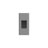 Badeloft Square Stone Resin Freestanding Pedestal Bathroom Sink SB-01-MGRY in Matte Gray-71525565