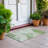 Machine Washable Indoor/Outdoor Xhevrie Sage Rug-973463219