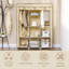 Chittening Fabric Wardrobe with 8 Shelves-2075080972