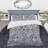 Multicolor Square Patchwork - Abstract Duvet Cover Set - Microfiber Polyester-507049674