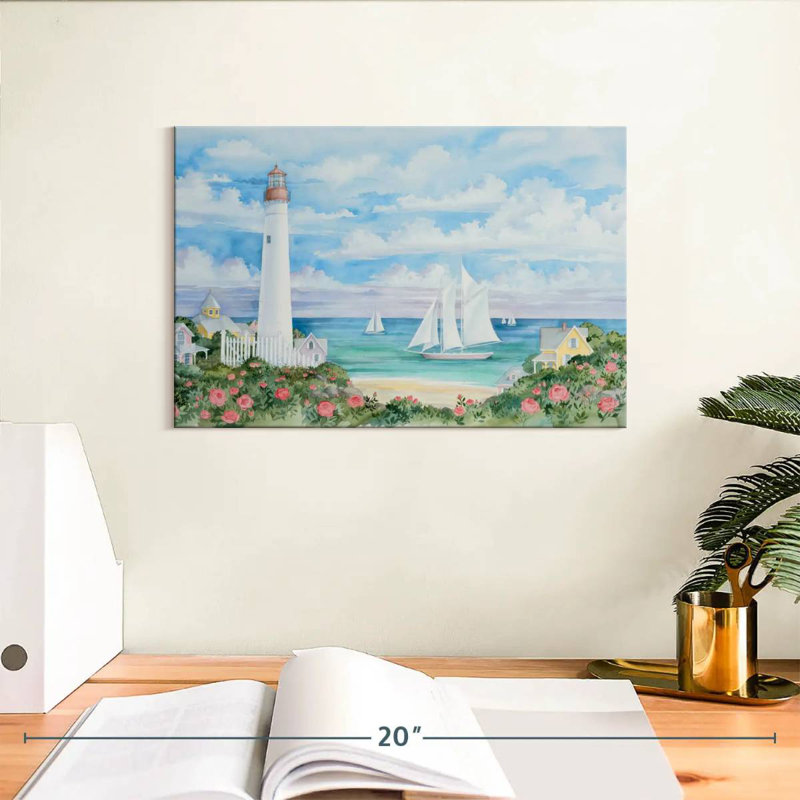 Aletra Ocean View Lighthouse, 8" H x 12" W