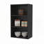 Armoire murale noire avec rangement ouvert-460499840