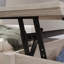 Table basse à 4 pieds avec rangement Ilanit