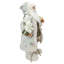 Figurine de père Noël gracieuse verte et blanche avec ours en peluche-1591752114