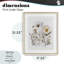 «Pressed Bathroom Botanicals», reproduction sous verre encadrée, design par lettré et doublé-267988427-267988425