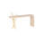 Branch Waterfall Console Table, Bleached