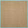 Auckland Bamboo Slat/Seagrass Natural/Teal Area Rug