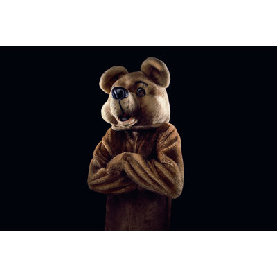 Closeup Of Bear by DorianGray - No Frame Print on Canvas