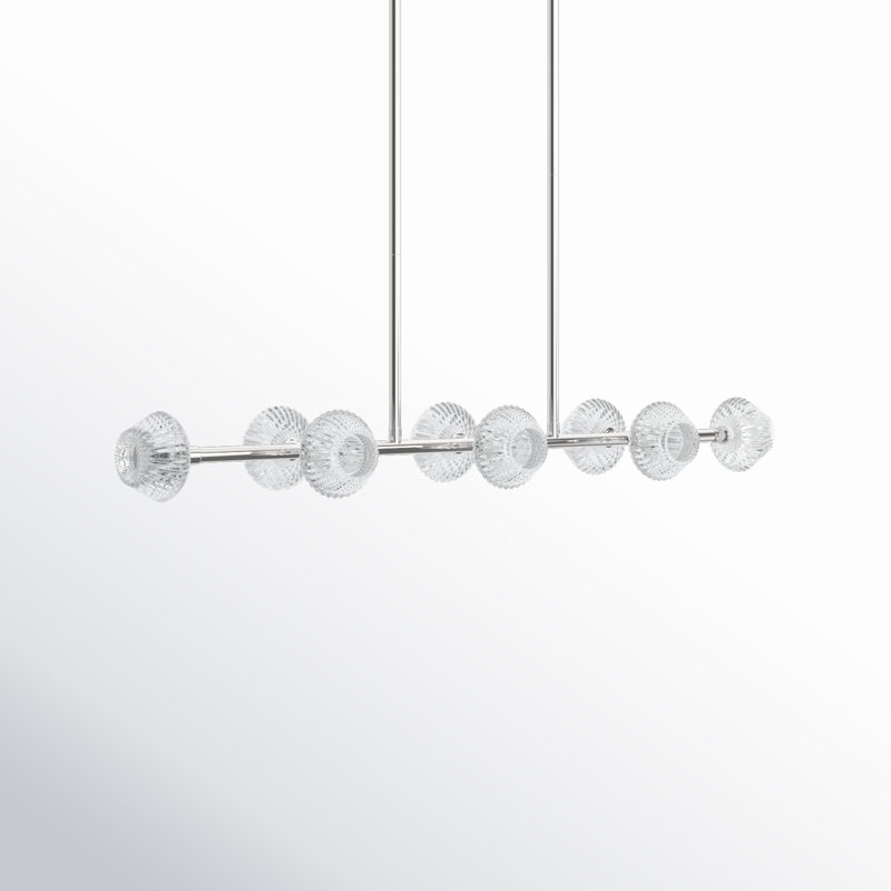Barclay 8 - Light Pendant, Polished Nickel