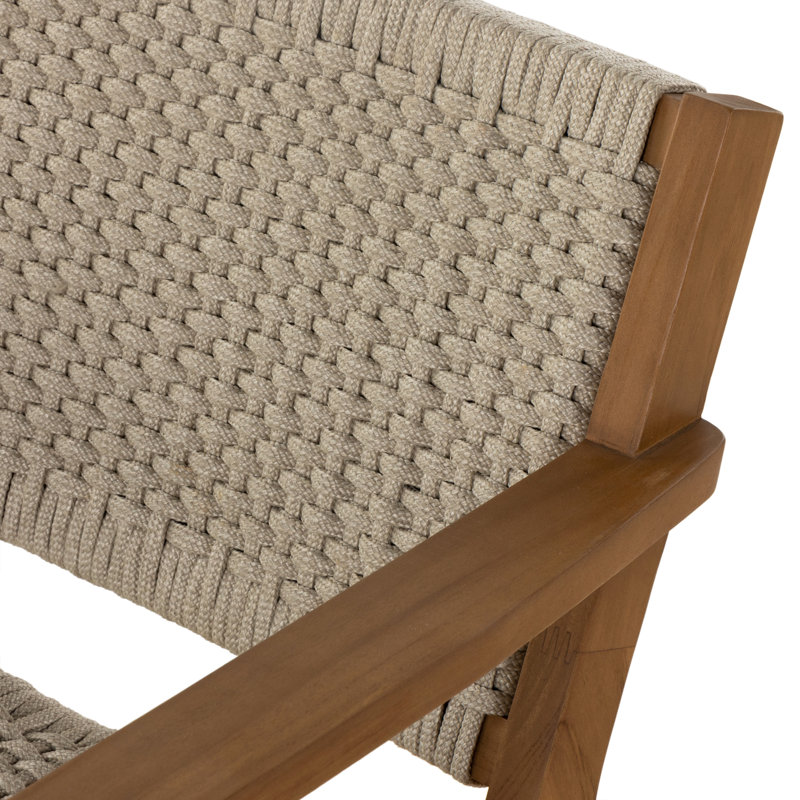Delano Outdoor Teak Lounge Chair