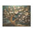 Blue And White Orchid Tree Golden Of Branches VI - Tree On Wood Print-143553098