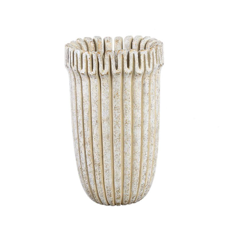 Morghan Ceramic Pot Planter, 40cm H x 24cm W x 24cm D