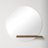 Beacon Flat Wall Mirror with Shelves
