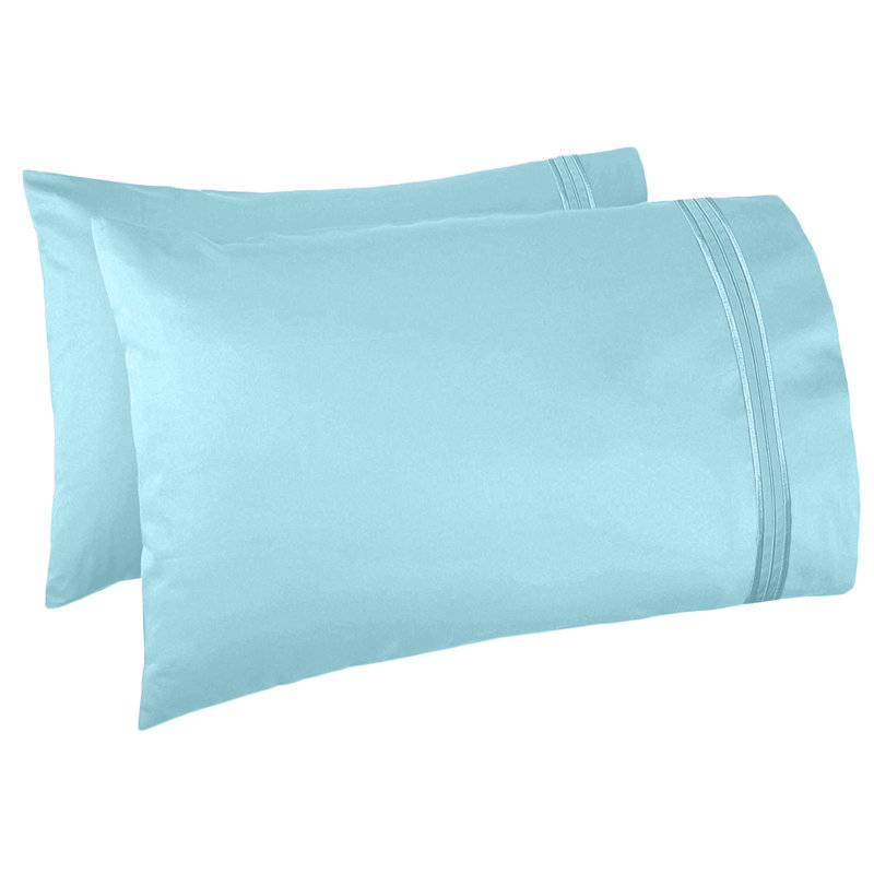 Ensemble de draps pour grand lit / RV, Bleu aqua