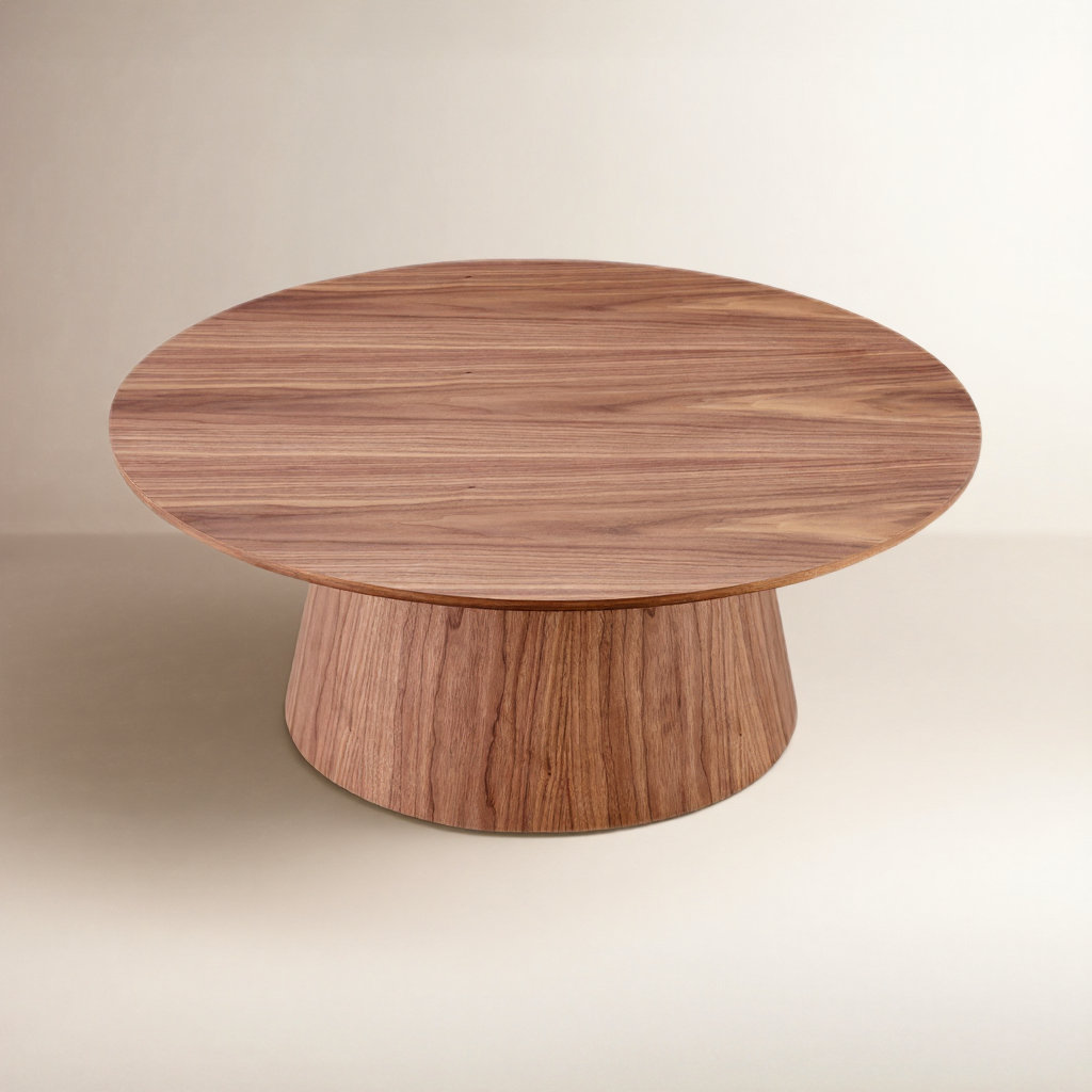 Adara 35" Walnut Coffee Table, American Walnut