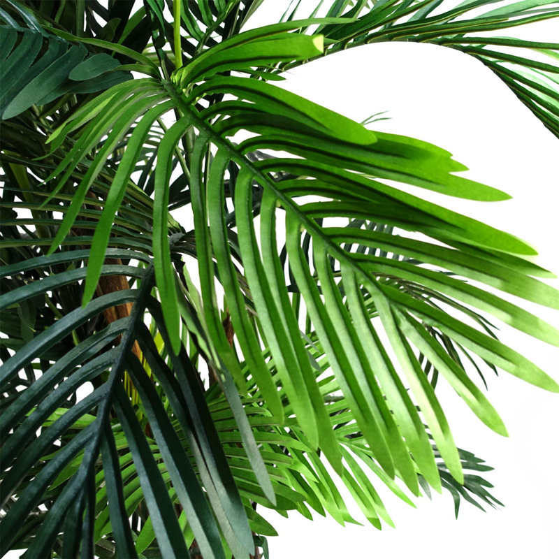 Artificial Palm Tree in Pot, 150cm H x 80cm W x 80cm D