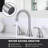 8 in. Widespread Bathroom Sink Faucet with Pop Up Drain-92764088