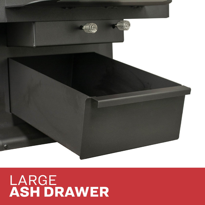 Ashley Hearth 3200 Sq Ft EPA Certified Large Pedestal Wood Stove with Blower