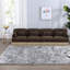 Spacious Chenille Sectionals, Modern Leopard 4 Seat Sofa For Home