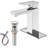 Single-Hole Single-handle Bathroom Faucet with Drain Assembly-70843816