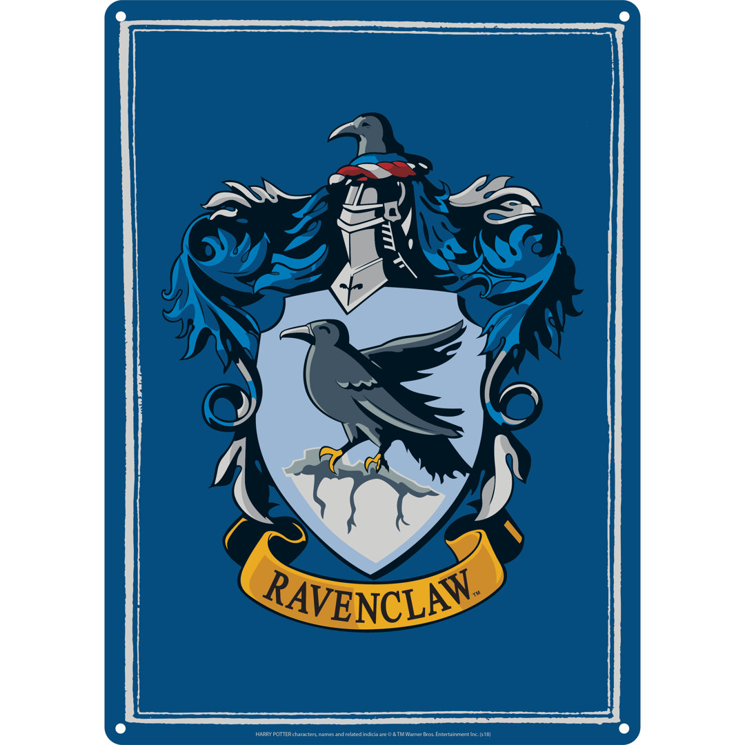 Blechschild klein - Harry Potter (Ravenclaw)