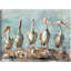 «Pelican Pause» par Studio Arts, reproduction d'art sur toile-749436933-749436928