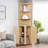 Lindall Corner Storage Bookcase