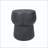 Double Barrel MGO Side Table with Cracked Texture-2133046978