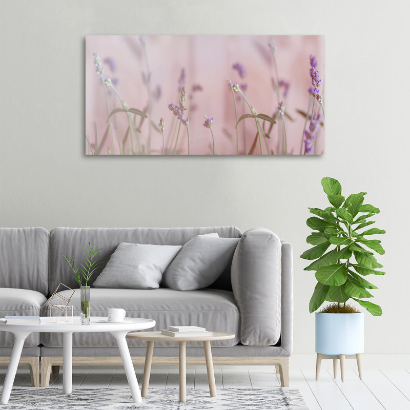 Lavender - No Frame Print on Canvas