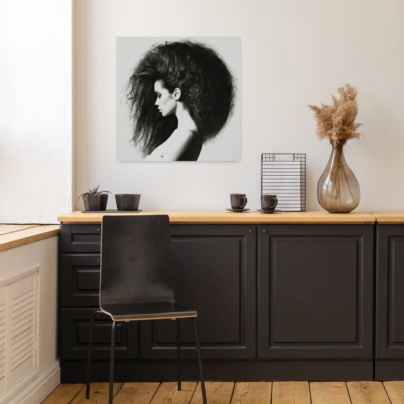 Poof, art contemporain, H 18 po x l 18 po