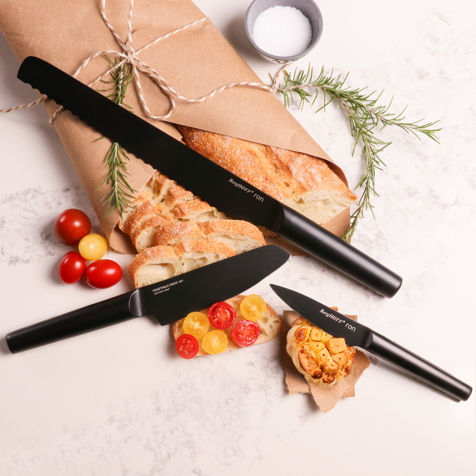Ron 6-Piece Knife Block Set