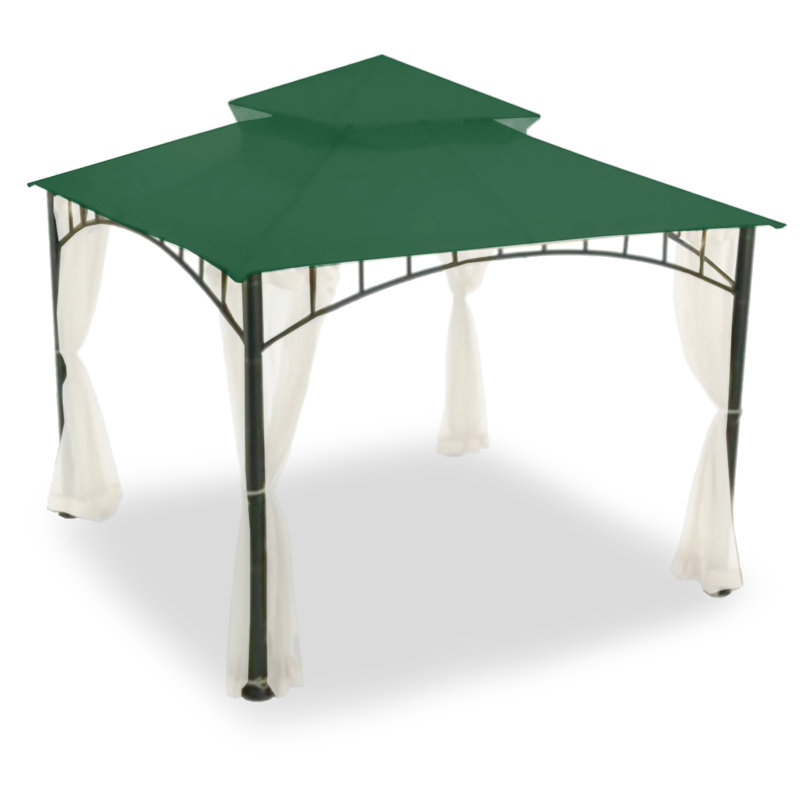 Madaga Replacement Canopy Top Cover ONLY, Green, 128 x 128