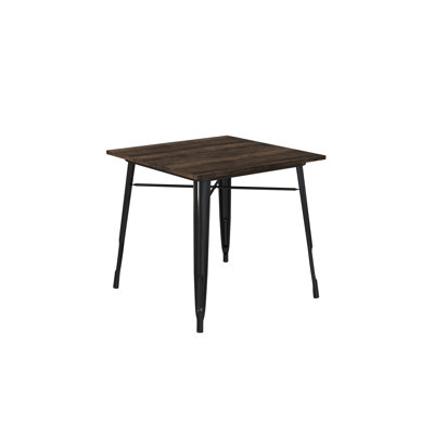 Metal Base Dining Table